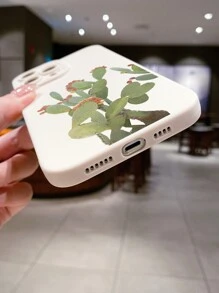 Funda para móvil cactus patrón - Negro - Ver 4
