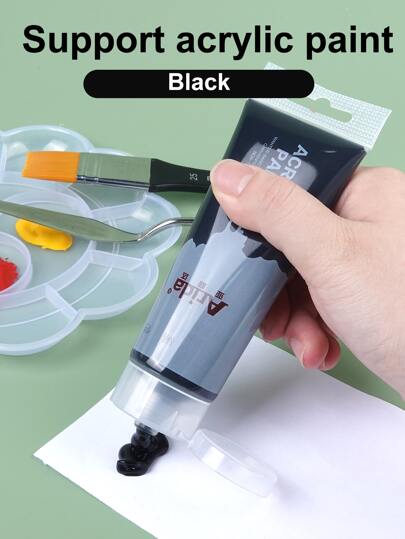 1pc 75ml Acrylic Paint Tube, Waterproof, Sunscreen, Non-Fading, For Graffiti, Painting, Diy Arts Back To School,Mother's Day,Mom's Gift,Back To School,School Supplies