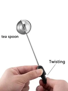 家用不銹鋼泡茶過濾器 - 彩色 - 查看 4