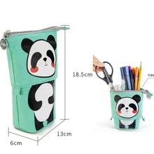 Lapiceras Estuche Organizar Lapices Papeleria Escolar Kawaii - Rosa - Ver 2