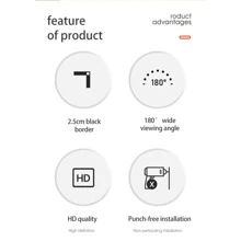 Mobile Portable Projector Screen 60-150 Inch High-density 4k Hd Simple Video Projector Curtain For Home Outdoor 100 inches 16:9 (221x125CM) - 白色 - 查看 2