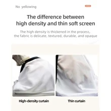 Mobile Portable Projector Screen 60-150 Inch High-density 4k Hd Simple Video Projector Curtain For Home Outdoor 100 inches 16:9 (221x125CM) - 白色 - 查看 7