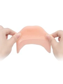 2pcs/Set Skin-Colored Soft Silicone Forefoot Pad With Air Holes, Preventive Toe Protector Suitable For Casual Shoes, For Women High Heels Women Pumps