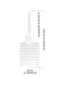 5 peças Banheira Descartável para Banho de Assento Feminino, 200ml, com Sprinkler de 8 Furos, Sistema de Limpeza de Banho de Assento Doméstico, Dispositivo de Limpeza e Enxágue para Higiene Feminina