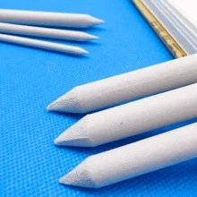 6入組橡皮擦和混合樹樁和鉛筆素描白色繪圖橡皮繪畫工具藝術用品 - 白色 - 查看 4