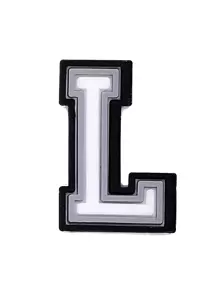 鞋子黑白字母26件套 - 黑與白 - 查看 5