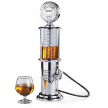 Bar Butler Liquor Drinks Dispenser - Wine Beverage Pump Kitchen Home - Silver - View 2