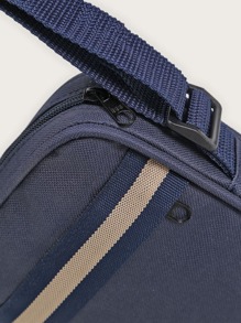 Men Crossbody Bags - Azul y blanco - Ver 5