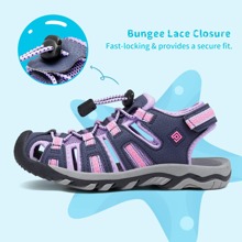 Boys & Girls Toddler/Little Kid/Big Kid Outdoor Summer Sandals - 淺灰紫 - 查看 2