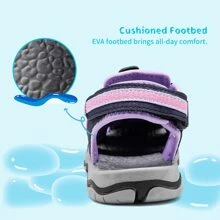 Boys & Girls Toddler/Little Kid/Big Kid Outdoor Summer Sandals - 淺灰紫 - 查看 6