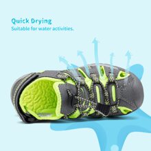 Boys & Girls Toddler/Little Kid/Big Kid Outdoor Summer Sandals - 綠色 - 查看 3