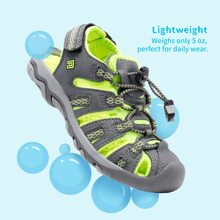 Boys & Girls Toddler/Little Kid/Big Kid Outdoor Summer Sandals - 綠色 - 查看 4