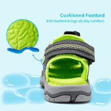 Boys & Girls Toddler/Little Kid/Big Kid Outdoor Summer Sandals - 綠色 - 查看 6