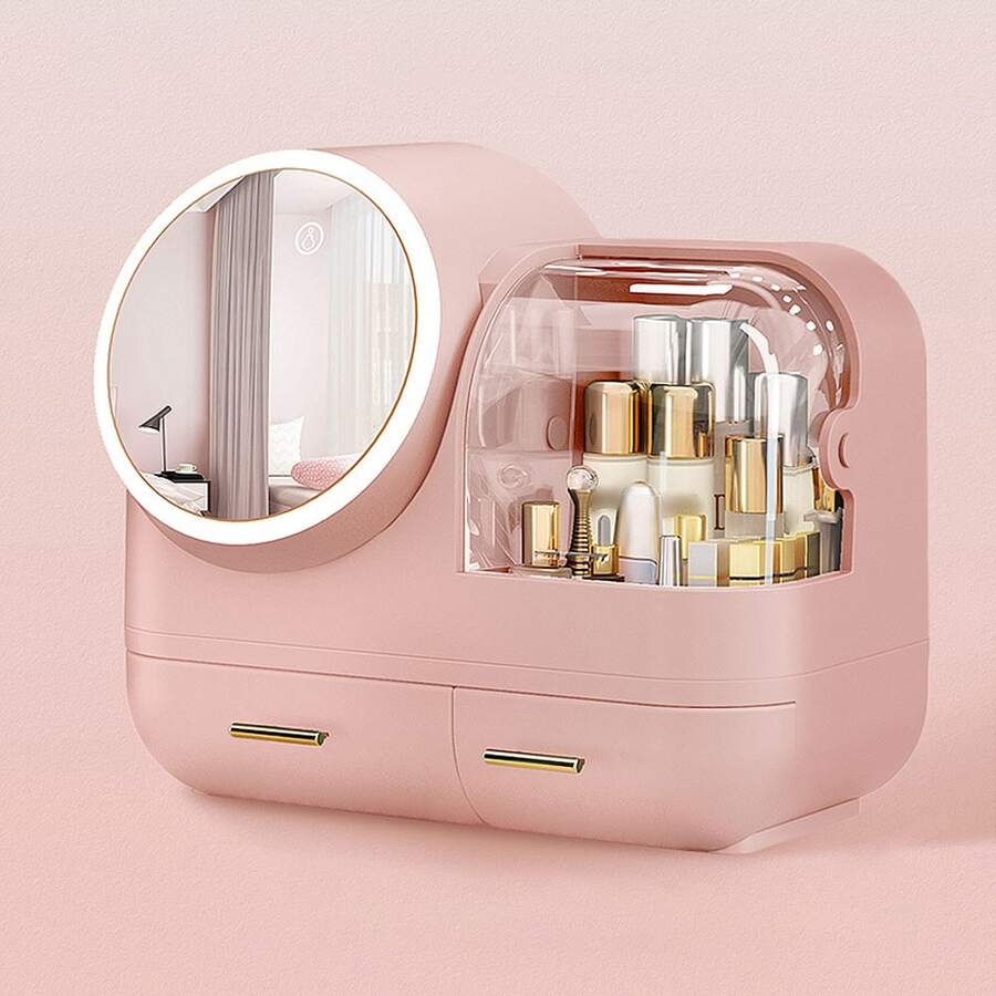 Organizador de Maquillaje - Rosa - Ver 1