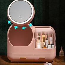 Organizador de Maquillaje - Rosa - Ver 3