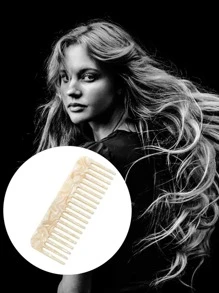 1pc Antistatic Acetate Comb With Marble Pattern Hair Brush, Comb, Hair Tools, Hair Products And Accessories For Barber Salon Beauty Back To School, Travel Holiday Essentials, Hair Accessories Brushes, Edge Brush Hair Comb Hair, Detangling Brush, Ball Brush, Mini Hair Brush Set, Wooden Comb, Hair Brush, Detangling Brushes, Hair Brush, Barber, Hairdressing Equipment, Hairstyle, Hairdressing, Hair Brush, Brush Hair Brush Set, Comb Hair, Comb For Curls, Detangling Brush, Hair Brush For Women, Barber Accessories, Barbershop, Hairdressing Equipment