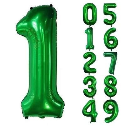 40 Inch Number Balloon, Large Size Jumbo Balloons For Birthday Party Celebration Decorations Graduations Anniversary Shower Photo Shoot,Christmas