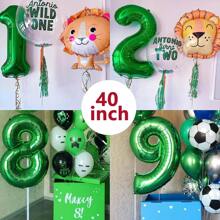 40-calowy balon z cyfrą, duże balony Jumbo na przyjęcia urodzinowe, dekoracje, ukończenie szkoły, rocznica, sesja zdjęciowa, Boże Narodzenie