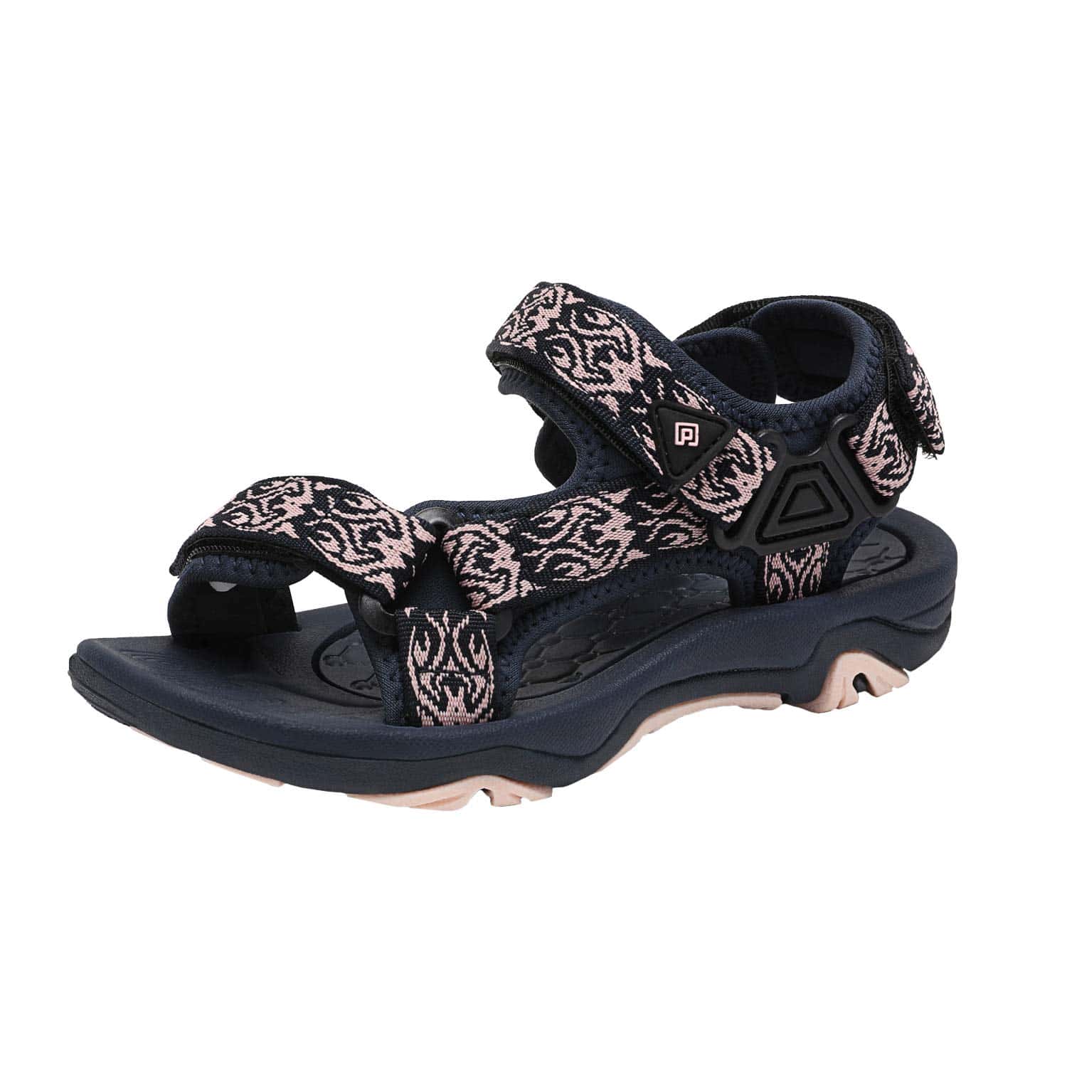 Kids Adventurous Light-Weight Adjustable Straps Summer Sandals (Toddler/Little Kid/Big Kid) - 藏蓝色 - 查看 1