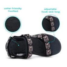 Kids Adventurous Light-Weight Adjustable Straps Summer Sandals (Toddler/Little Kid/Big Kid) - 藏蓝色 - 查看 2