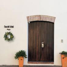 1pc Sunflower Door Wreath, Home Decoration Eucalyptus Leaf Floral Wreath - 綠色 - 查看 3