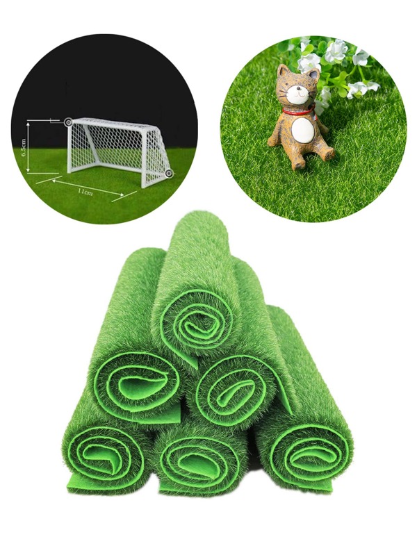 1pc Artificial Lawn Diy Gardening Synthetic Grass Mat