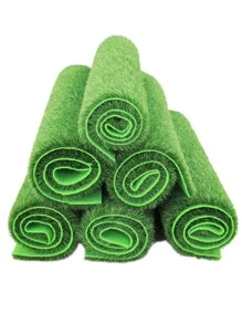 1pc Artificial Lawn Diy Gardening Synthetic Grass Mat