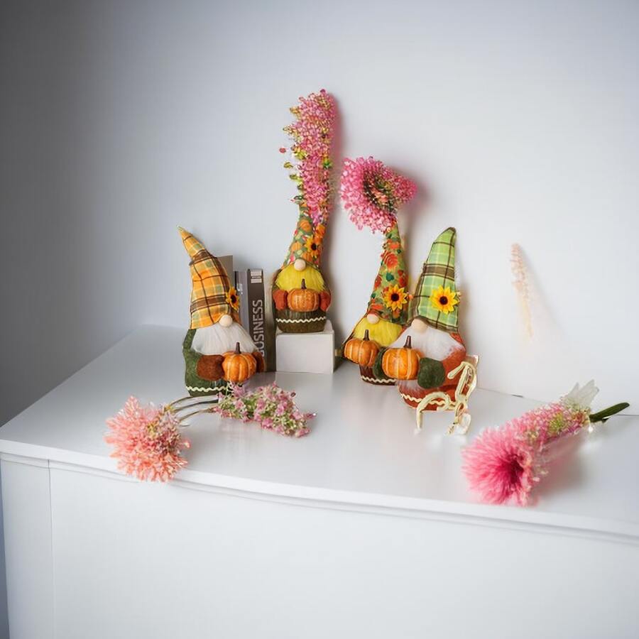 Dễ thương Màu xanh lá Sang trọng Gnome Búp bê - Hoàn hảo Đối với Nhà Trang trí Và Quỷ lùn Bức tượng nhỏ - màu xanh lá - Xem 1