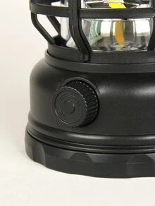 圓黑色戶外露營燈籠