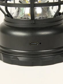 圓黑色戶外露營燈籠