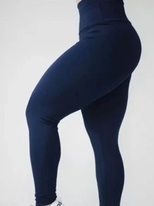 Women Leggings - Màu xanh hải quân - Xem 1