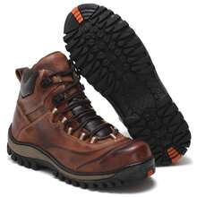 Men Boots - 鏽棕色 - 查看 2