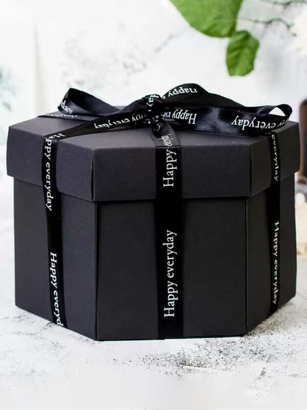1pc Hexagon Explosion Gift Box Surprise Creative Handmade Photo Album Explosion Gift Box