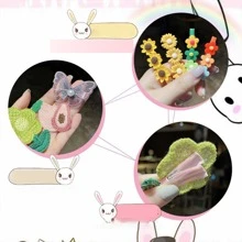 Hair Clips for Girls, 14Pcs Toddler Hair Clip Accessories Rainbow Barrettes Hair Pins for Kids Girl Children