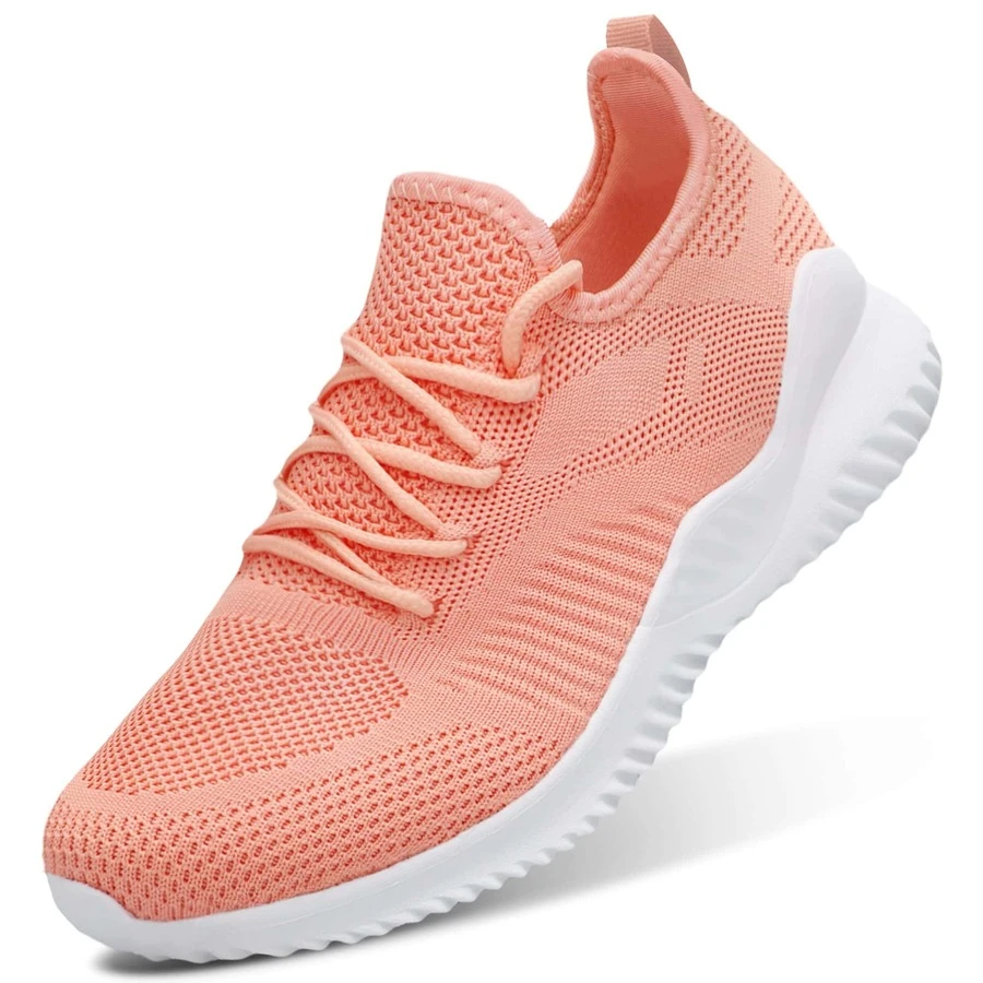 Women Sneakers Comfortable Outdoor Running Shoes - 淺粉色 - 查看 1