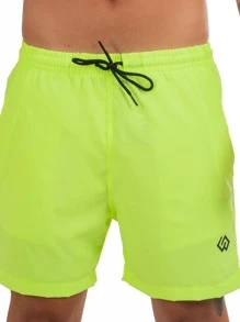 Men Beach Shorts - màu xanh lá - Xem 2