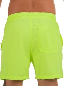 Men Beach Shorts - màu xanh lá - Xem 3