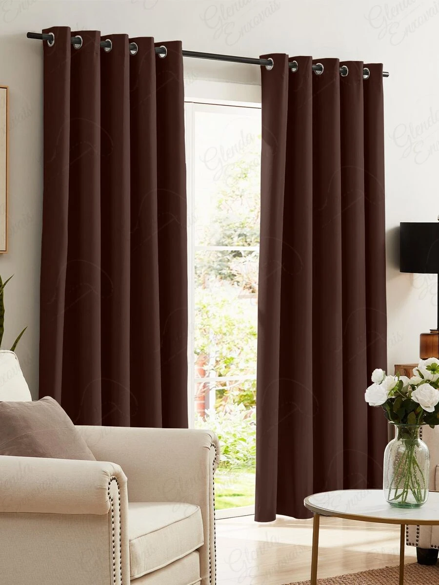 Curtains - Óxido marrón - Ver 1