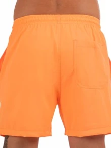 Men Beach Shorts - 橘色 - 查看 3