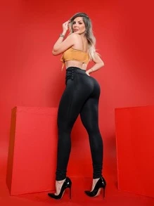 Women Leggings - Black - View 2