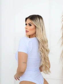Women Bodysuits - trắng - Xem 2