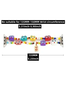 多巴胺創意手環表帶,適用於蘋果手錶 - 彩色 - 查看 5