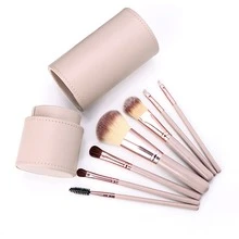 7pcs Beige Makeup Brush Set, Beauty Tools,Brush Set,Makeup Brush Kit,Make Up Brush Set,Make Up Set Complete,Makeup Brush Set,Complete Makeup Kit,Brush Kit,Brushes Makeup Set,Makeup Gift Set,Set - Beige - View 3