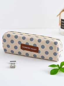 1 Miếng Đồ họa Polyester Túi bút chì , Đơn giản Creative Hộp bút Đối với Sinh viên - Nhiều màu - Xem 6