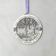 1入組大樹設計吊墜 - 銀色 - 查看 2