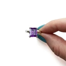 Fine Rings - Màu tím - Xem 4