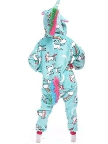 Tween Girls Jumpsuits - Green - View 5