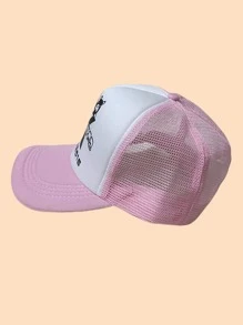 Graffiti Cap & Trucker Hat For Truck Drivers, Breathable Mesh Cap Street