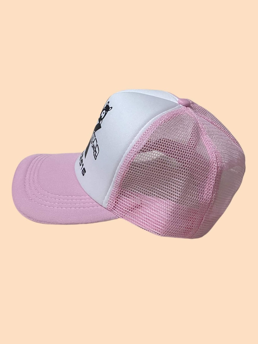 Graffiti Cap & Trucker Hat For Truck Drivers, Breathable Mesh Cap Street
