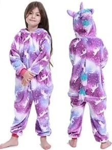 Tween Girls Bodysuits & Jumpsuits - 紫色 - 查看 1